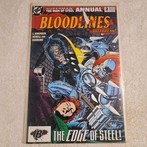 M41. Superman The Man of Steel Annual #2 (1993 DC) Comic